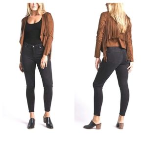 Silver Jeans Most Wanted Skinny Black Denim size 31